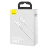 Kabel Baseus Superior Series USB-C / Lightning PD 20W 1 m - biały